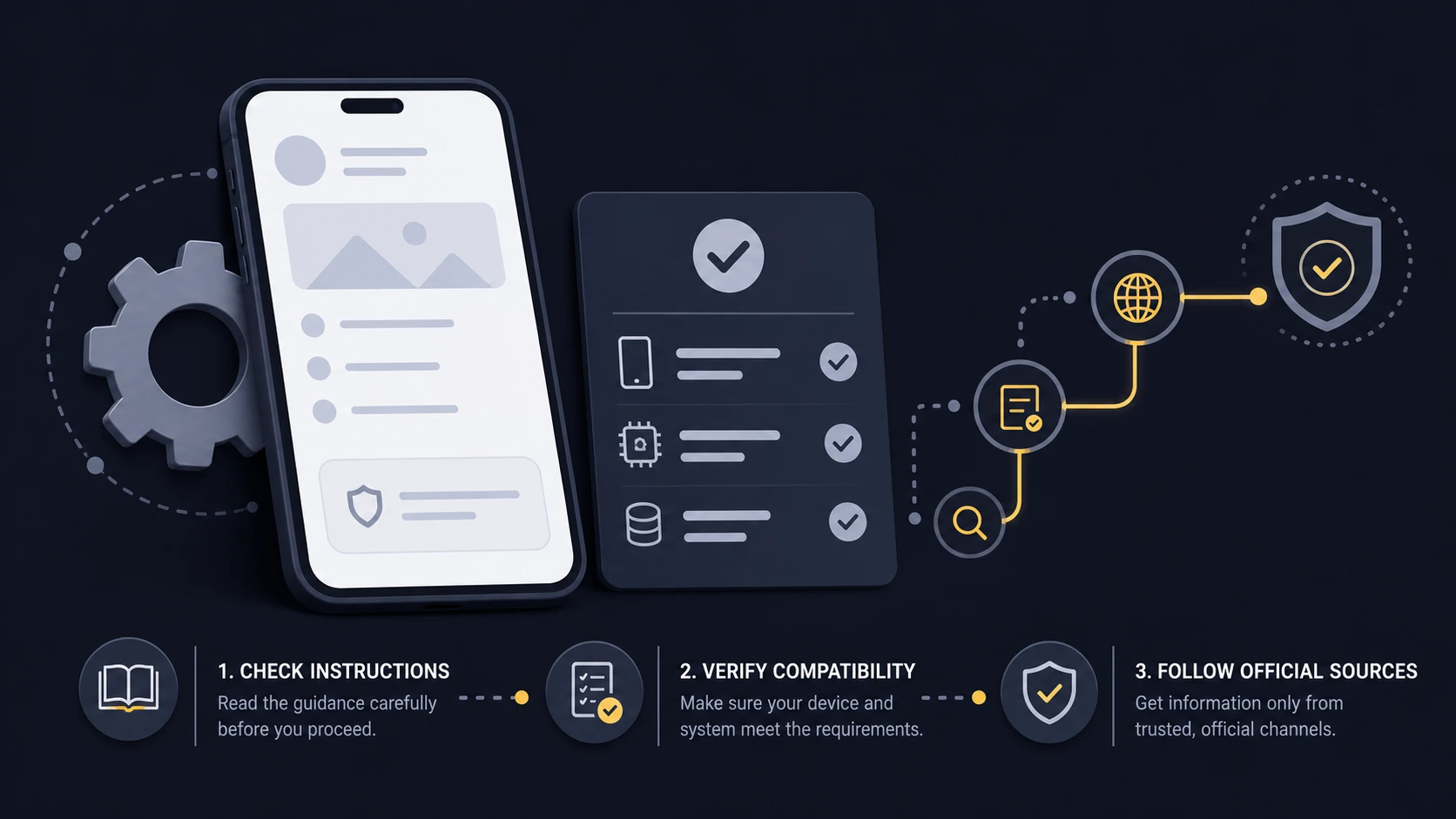 Updates, Data and Notifications
